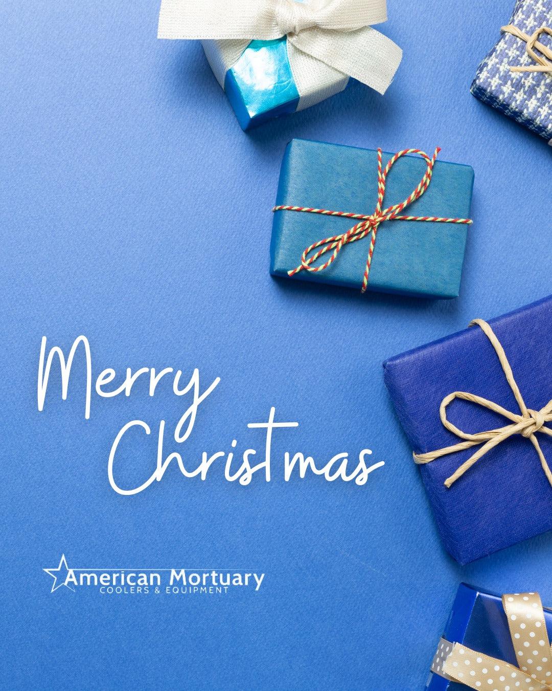 Wishing you a Merry Christmas from American Mortuary Coolers! - American Mortuary Coolers & Equipments Wishing you a Merry Christmas from American Mortuary Coolers! - American Mortuary Coolers & Equipments